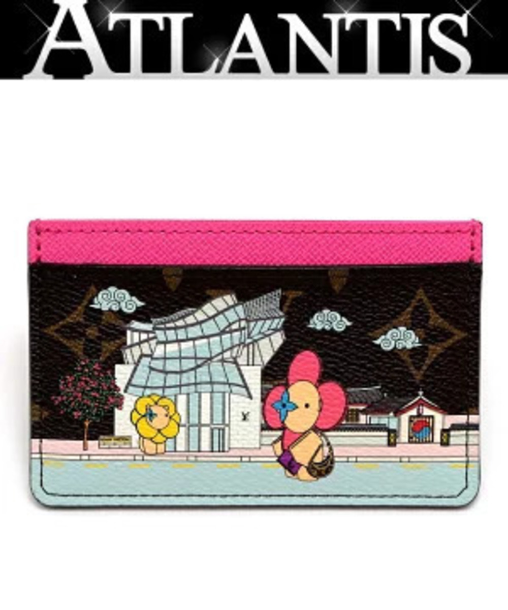 Louis Vuitton Portecartes Vivienne Card Case Wallet Monogram
